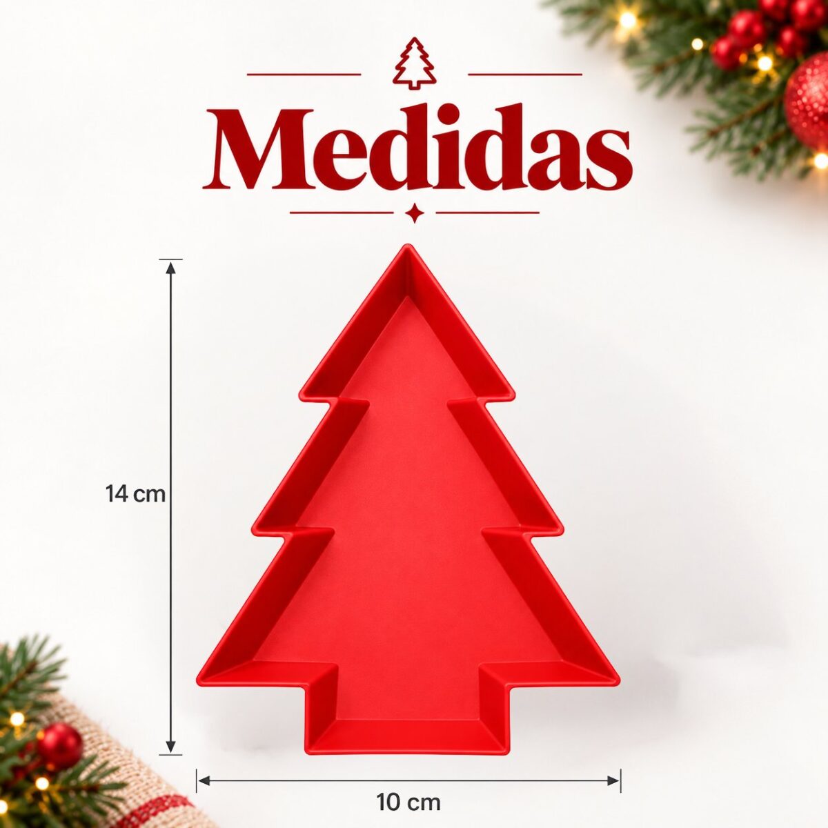 Kit 6 Tigelas de natal